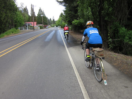 Cecil and Dave heading out of Vernonia