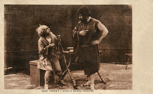 Bruto Castellani and Augusto Mastripietri in Quo vadis? (1913)
