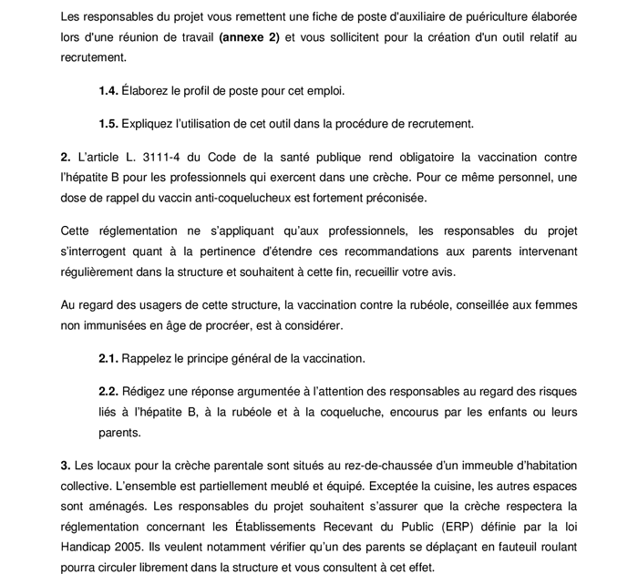 Exemple De Rapport De Stage Bts Esf  Image to u