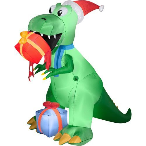 Dinosaur Christmas Outdoor Inflatables Christmas Wikii