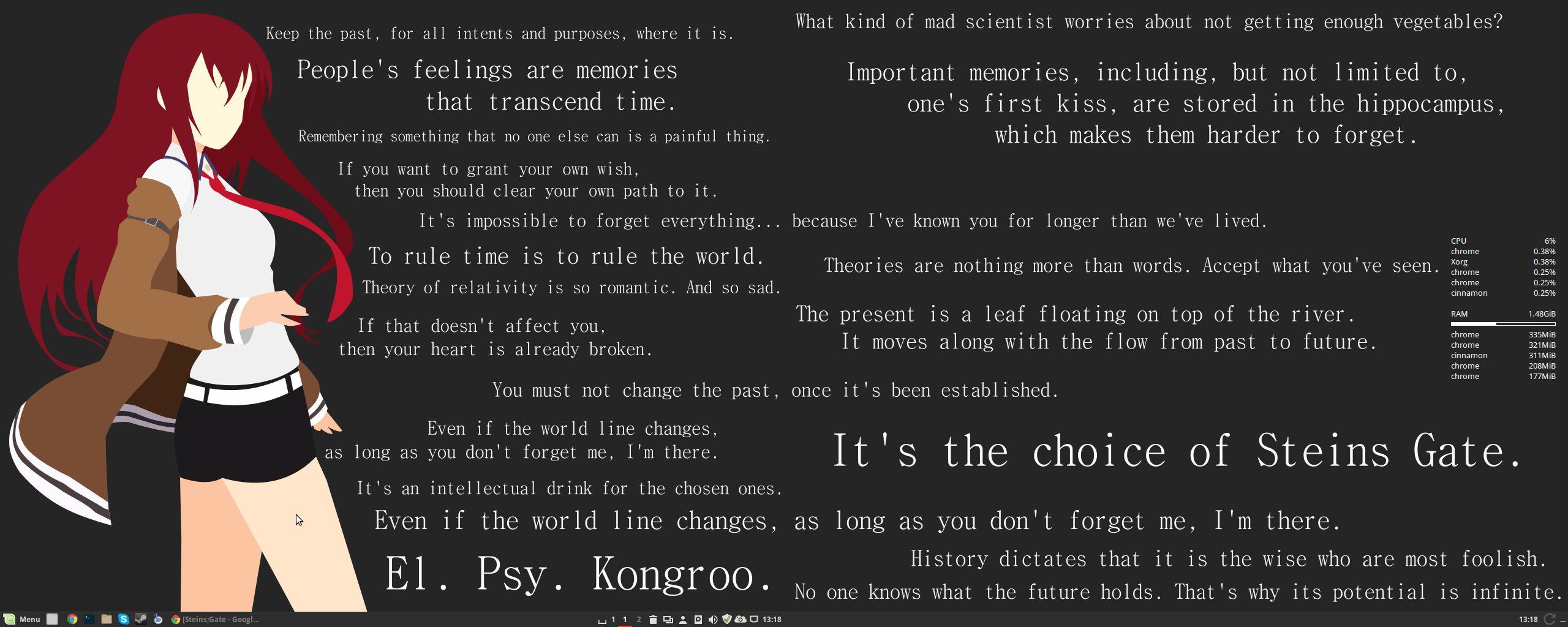 Kurisu Steins Gate Quotes - animexyz