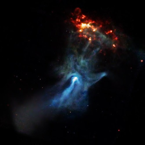 Pulsar Shows Its Hand (NASA, Chandra, 4/3/09)