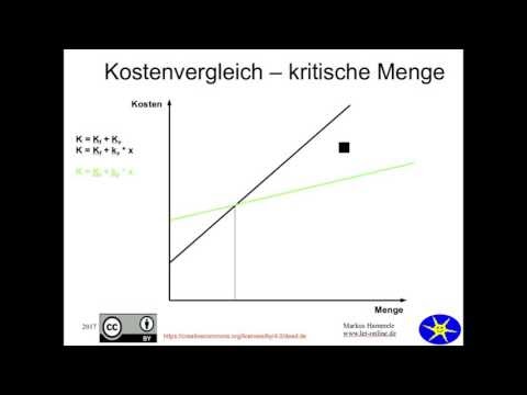 Kritische Produktionsmenge Berechnen