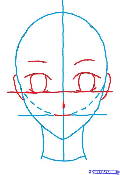 How To Drawing Anime Step By Step - Creative Art