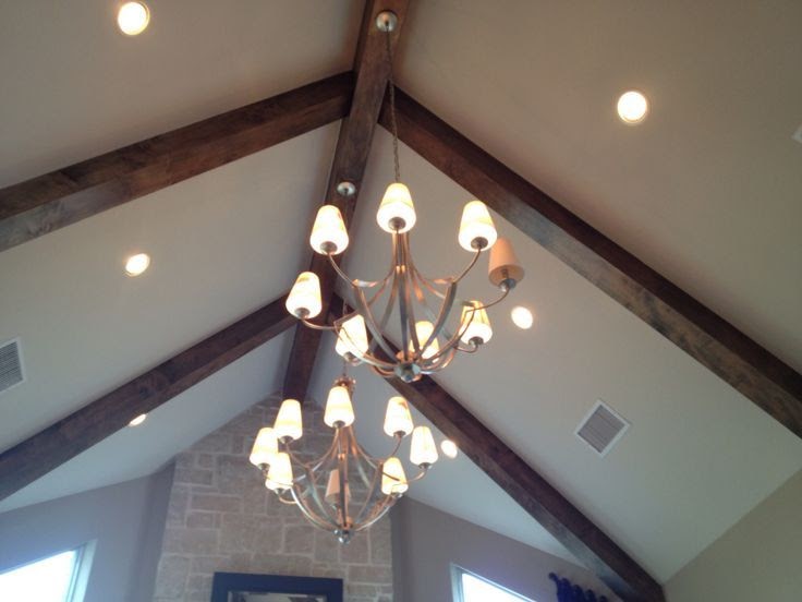 Hanging Lighting In Living Room Volted Ceilings