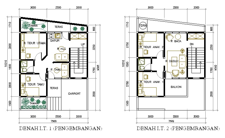 Denah Rumah Industrial Micro USB m Denah Rumah Industrial Micro USB m