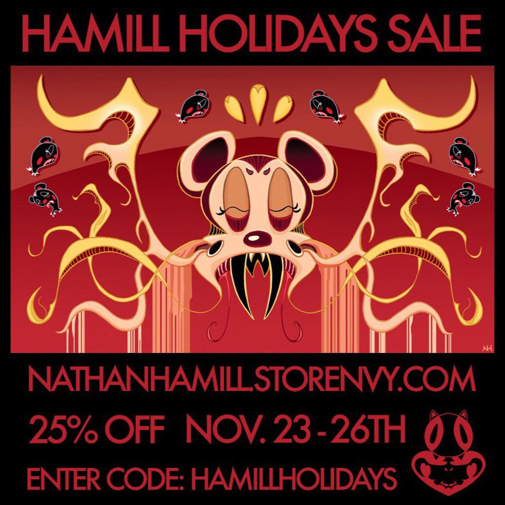 SpankyStokes, Nathan Hamill, Black Friday, Online Sale, Hamill Holidays Sale... go get em