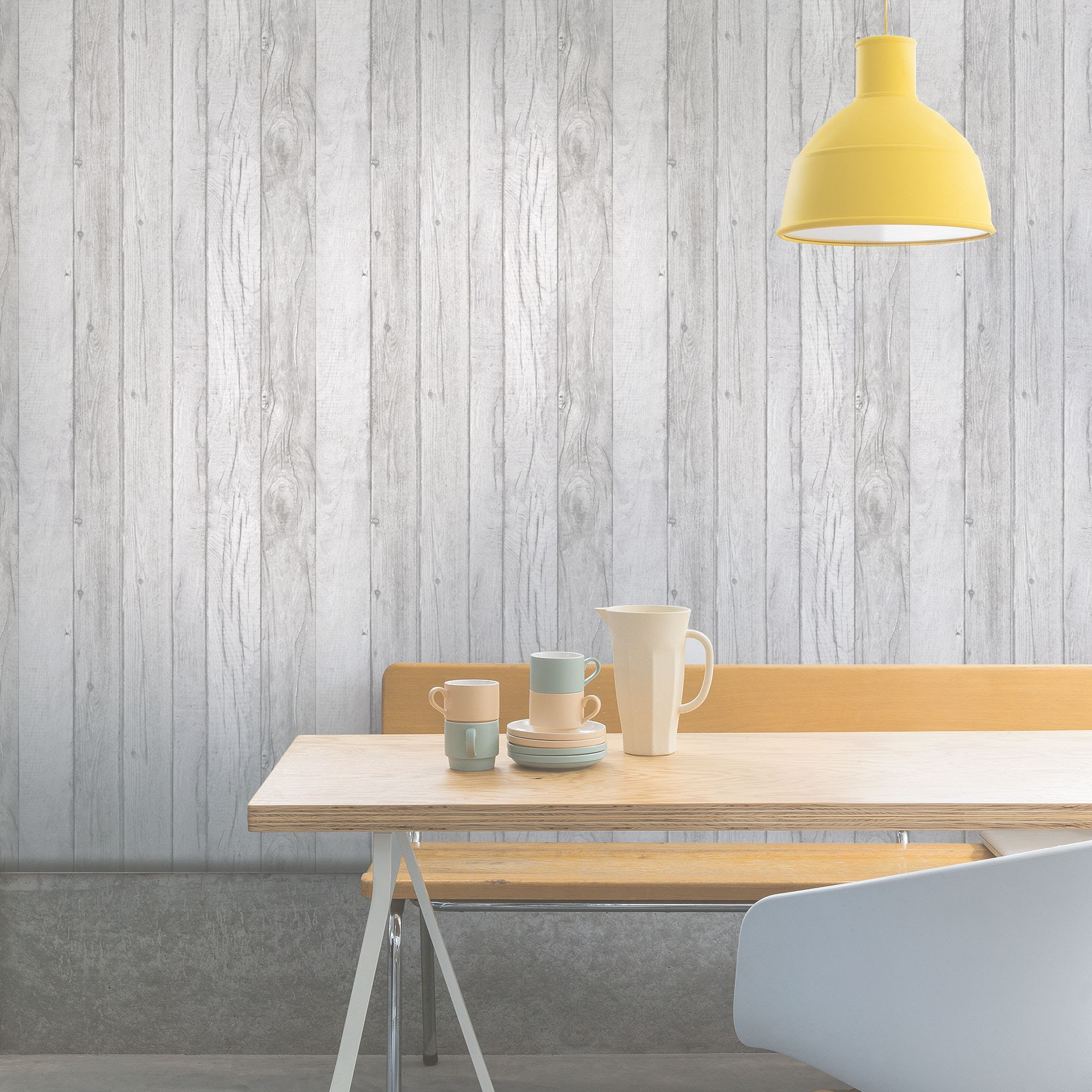 Ideco Home Grey Wood Panel Wallpaper Departments DIY At BQ Ideco Home Grey Wood Panel Wallpaper Departments DIY At BQ