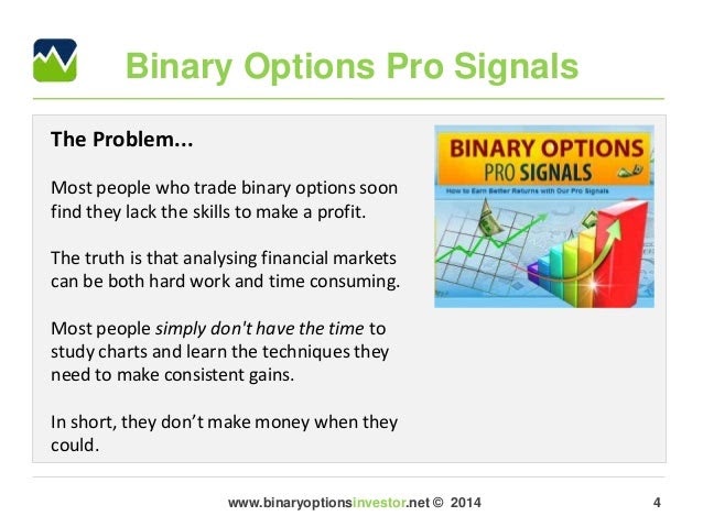 Binary options pro signals review