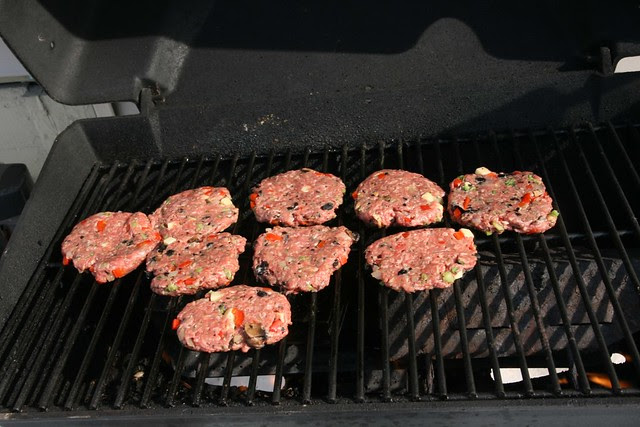 on the grill