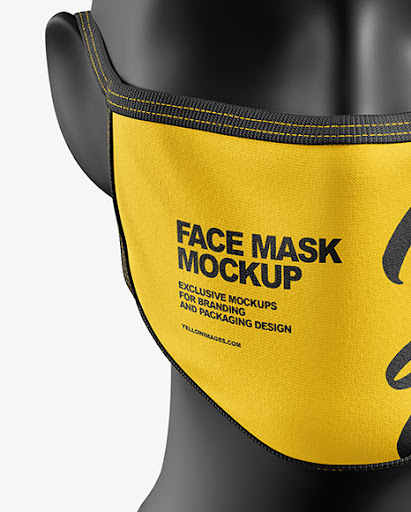 Download Download Free Medical Mask Mockups PSD Mockup Templates