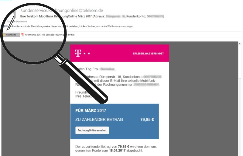 Kundencenter Telekom De Meine Rechnung