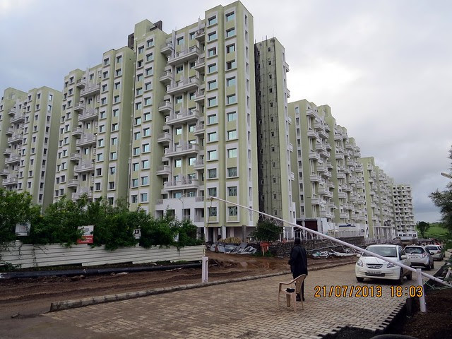 Monsoon Offer July 2013 of Ishwar Parmar Group's River Residency at Chikhali, PCMC, Pune 412114