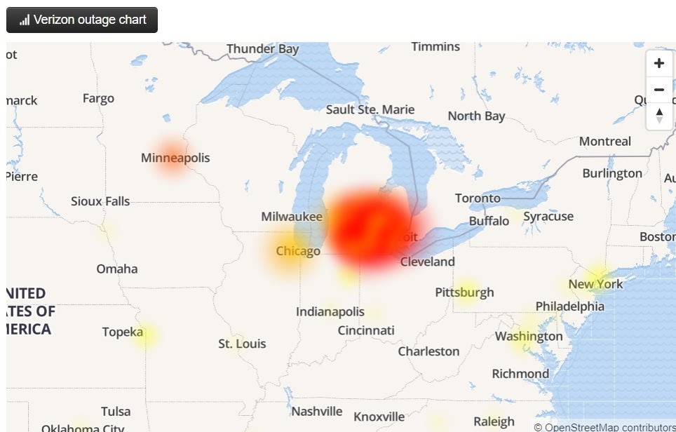 30 Verizon Fios Outages Map  Maps Online For You