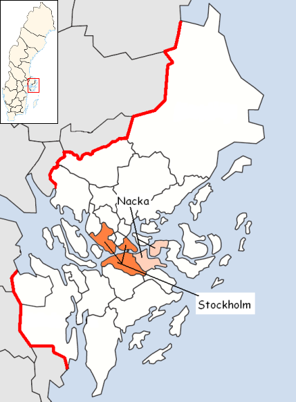 Nacka Kommun Karta | Teneriffa Karta