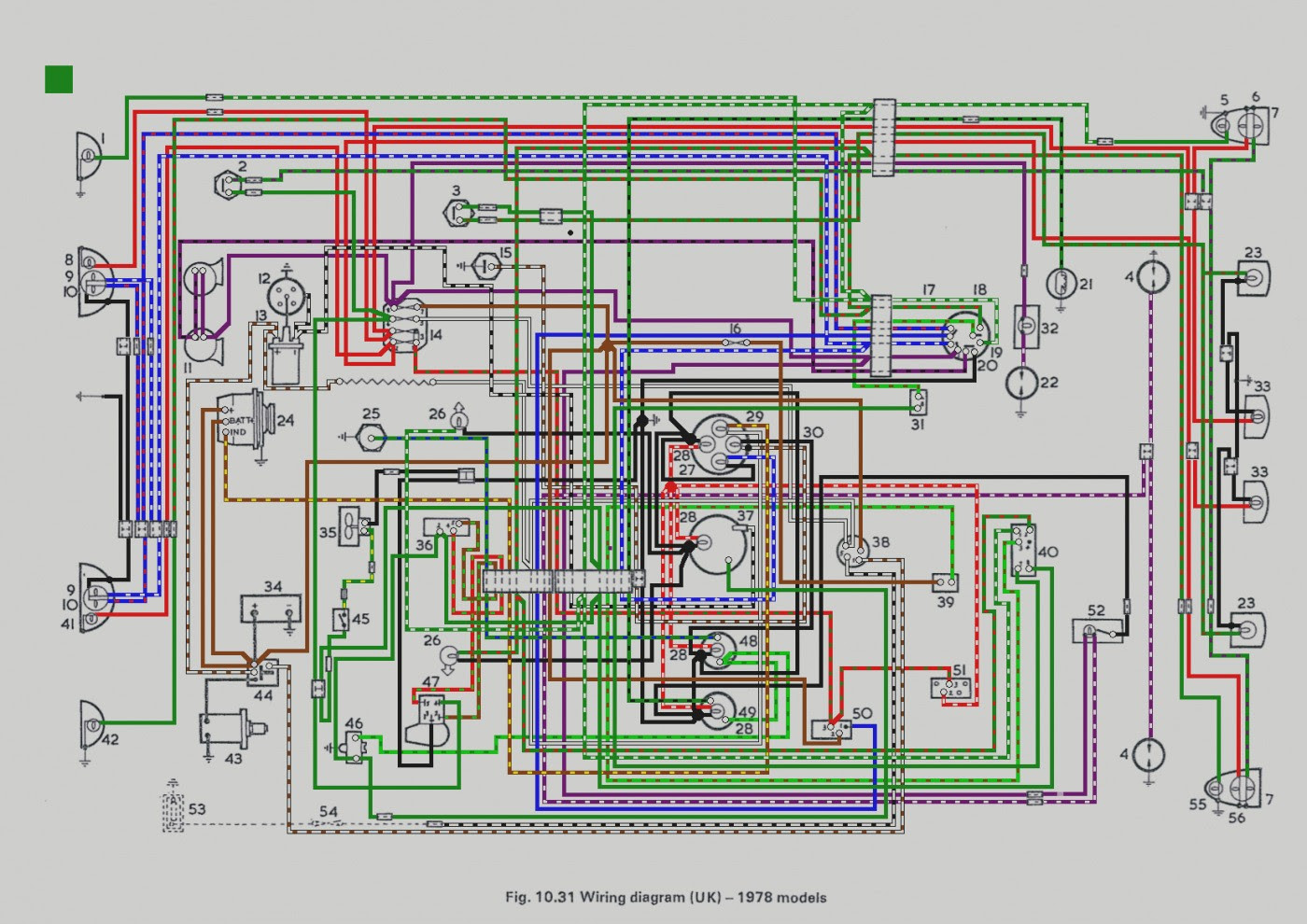 55 Thunderbird Wiring Schematic - Wiring Diagram Networks