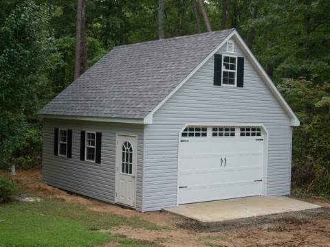 Building shed on concrete slab ~ Bavaya
