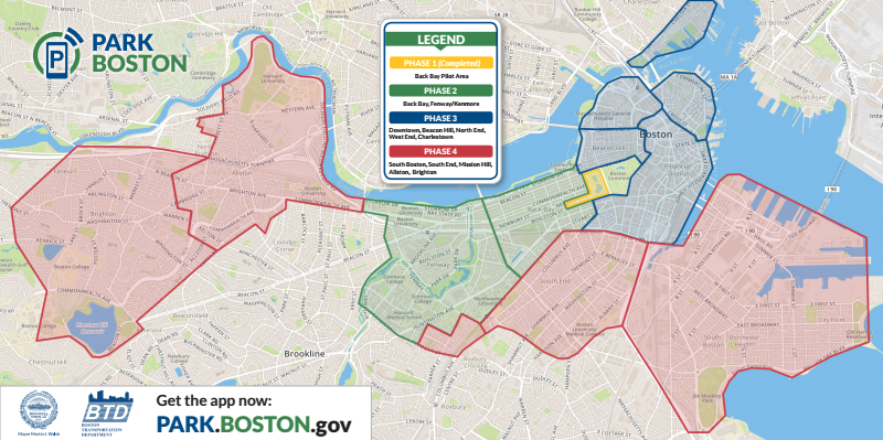 Boston Resident Parking Map