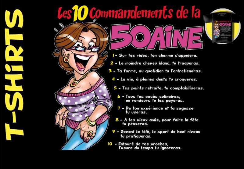 Texte Anniversaire 50 Ans Femme Humoristique - Deja Allena