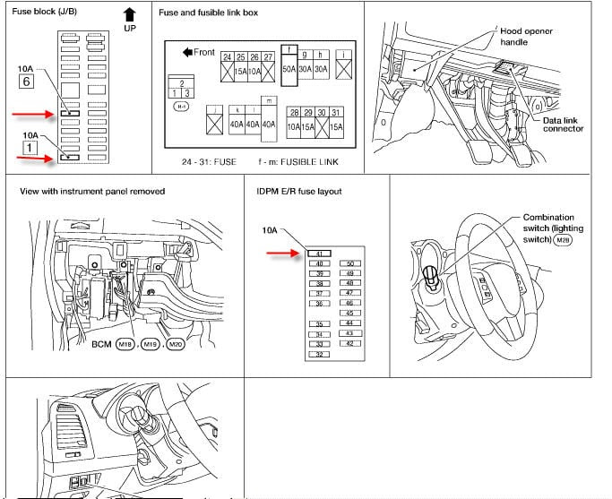 Wiring Diagram: 31 2005 Altima Fuse Box Diagram