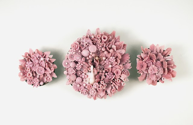 Rosaline Swan Triptyque