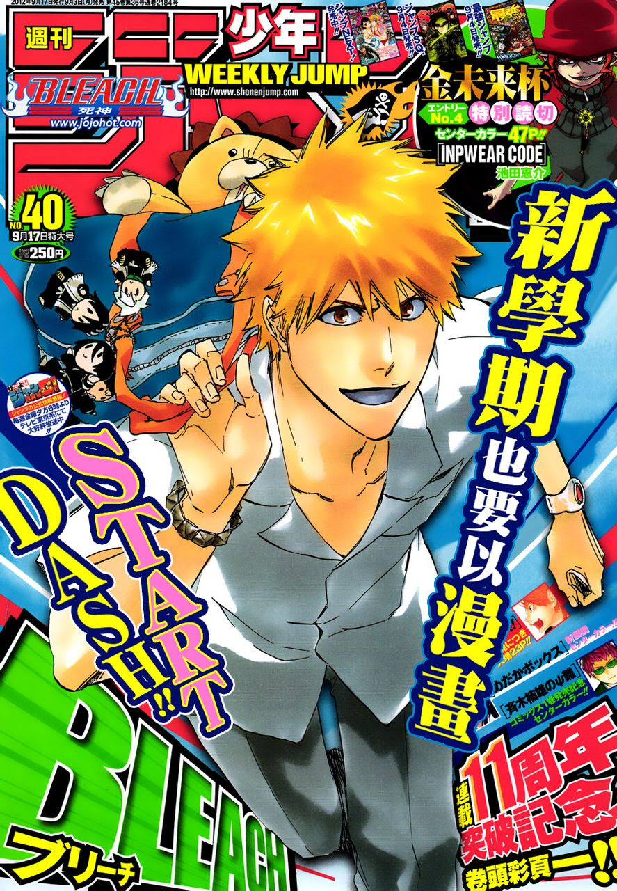 Issues #40 The Rankings of Weekly Shonen Jump (published in Sep 03 2012)