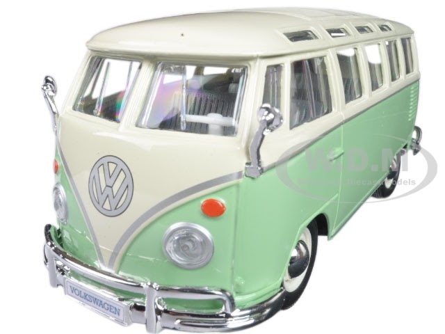 maisto volkswagen van samba 1 25