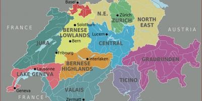 Tjeckien Karta Europa - Europe Carte Linguistique Linguistic Map