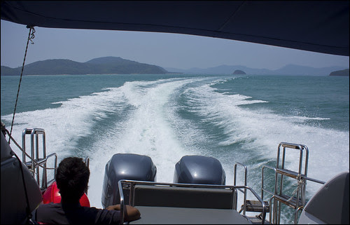 Speedboat Wake
