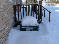 Composter snowed in