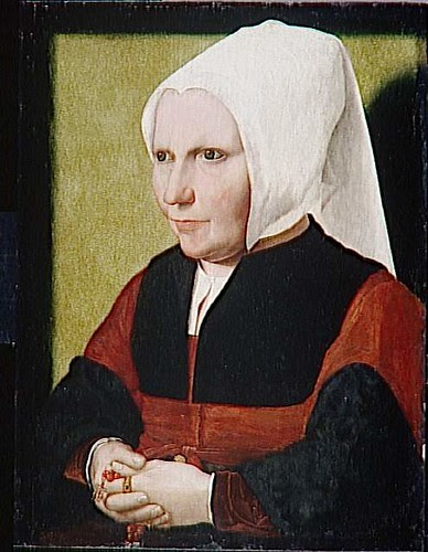 Unknown woman by Jacobsz Dirk (fl.1500-1567)