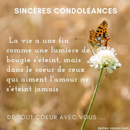 Lettre De Condoléances Pour La Perte Dun Fils  Exemple de Lettre