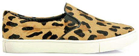steve madden leopard slip on