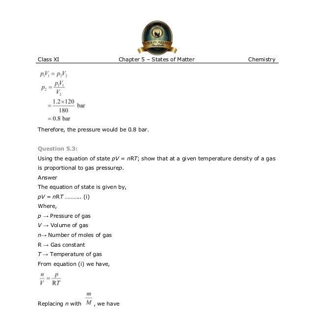 Density Worksheet Chemistry Answers - SHOTWERK