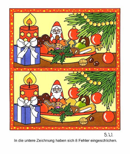 Fehlersuchbilder Für Kinder Weihnachten - Fehlersuche 5 Medienwerkstatt