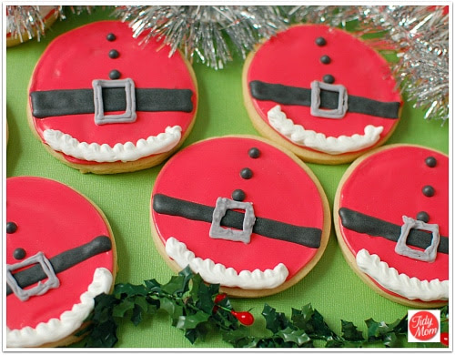 Santa Bellies Santa Belly cookies