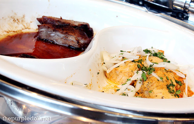 07 Baby Back Ribs with BBQ Sauce and Fish Tandoori