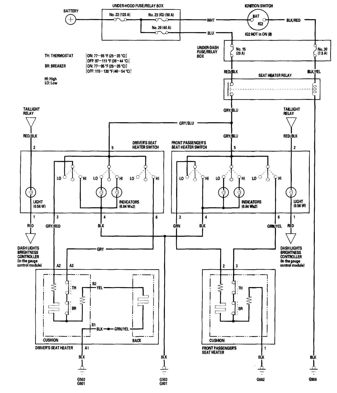 1997 Acura Cl Wiring Diagram