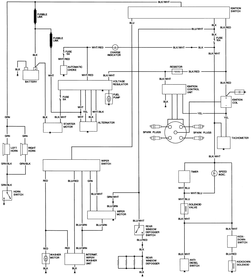 Subaru Ignition Switch Wiring Diagram