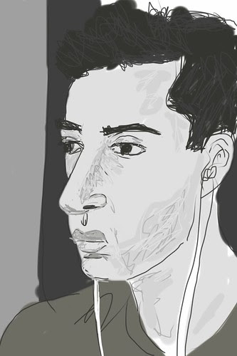iPhone drawing