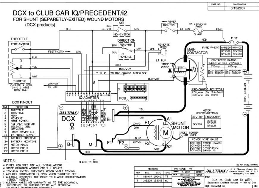 Club Car Precedent Light Kit Wiring Diagram - ABIEWF