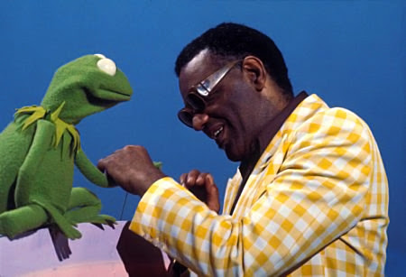 #TuesdayTune, 'It's Not Easy Being Green' , Ray Charles, Tuesday Tune, Tuesday Tune Linky Party, 