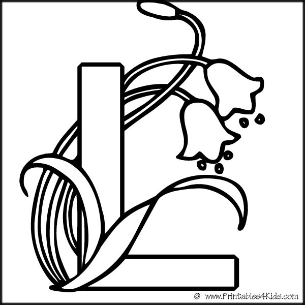 Word Coloring Pages | Free download on ClipArtMag Hey letter shaped little fairy house.