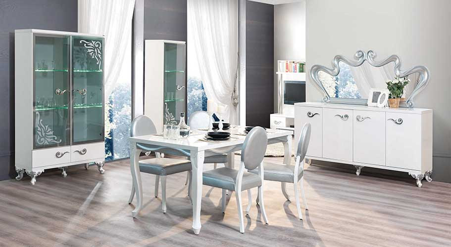 Weltew Mobilya Modern Yemek Odası Modelleri Dekorasyon