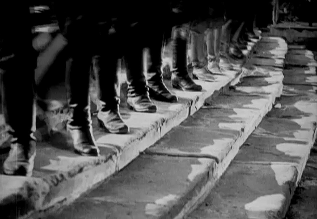 Escena de las escaleras de Odesa. Acorazado Potemkin Escena de las escaleras de Odesa. Acorazado Potemkin