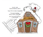 Workshop for Santa Claus 8x8 ft Yard Art Woodworking Pattern - fee plans from WoodworkersWorkshop® Online Store - Santa Claus,workshop,yard art,painting wood crafts,scrollsawing patterns,drawings,plywood,plywoodworking plans,woodworkers projects,workshop blueprints