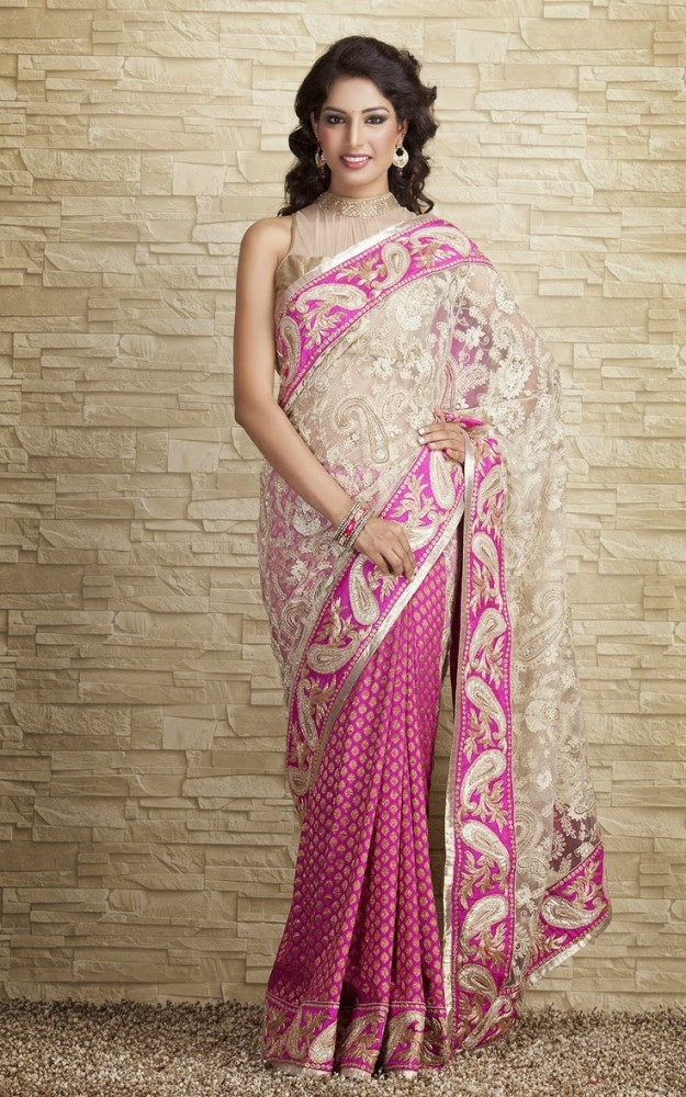 saree to gown designs