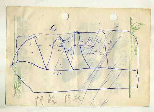 Childhood Drawing - Sail Boat