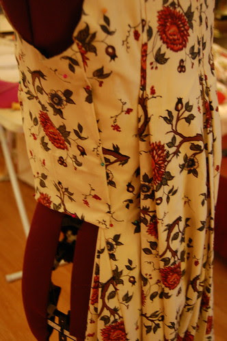 Cotton Print Sacque 9