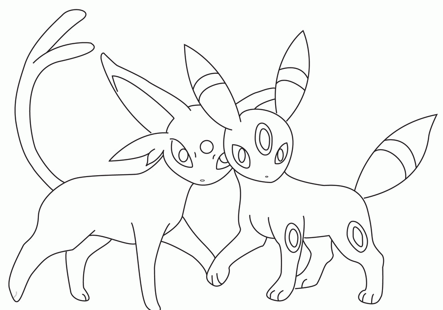 20 Espeon Pokemon Coloring Pages - Printable Coloring Pages